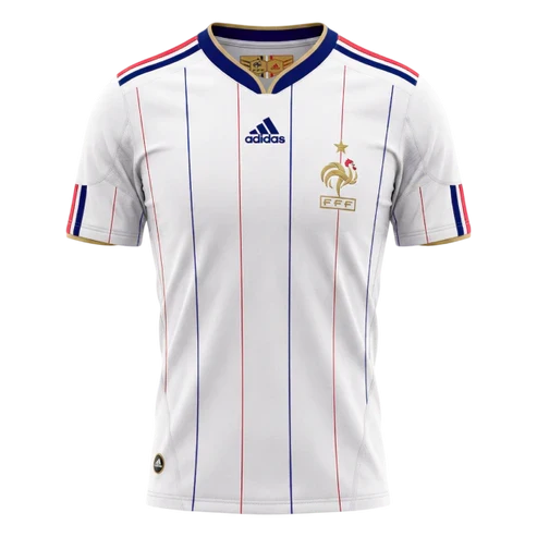 France 2010 Visitante Retrô Camisa