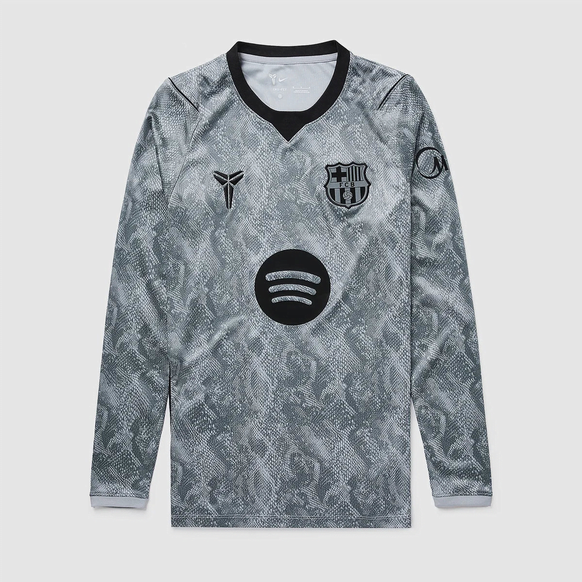 26/27 Kobe Bryant x Barcelona Dri-FIT Manga Longa Camisa