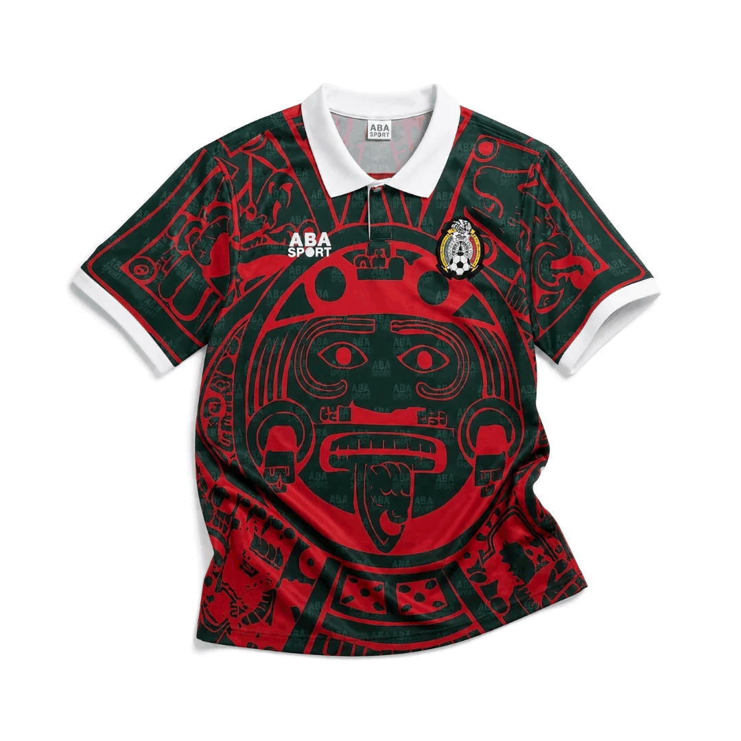 Mexico 1998 Terceiro Uniforme Retrô Camisa