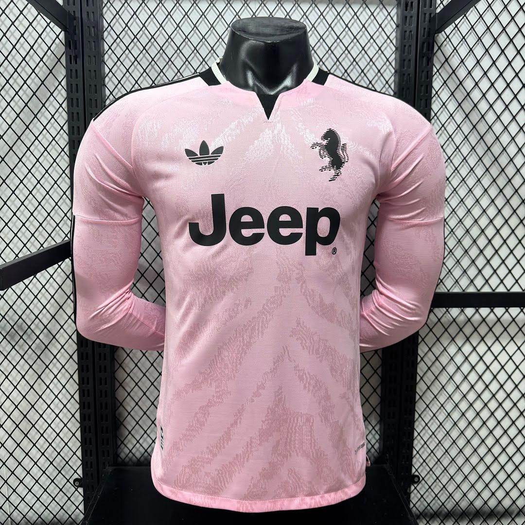 26/27 Juventus Visitante Manga Longa Jogador Camisa