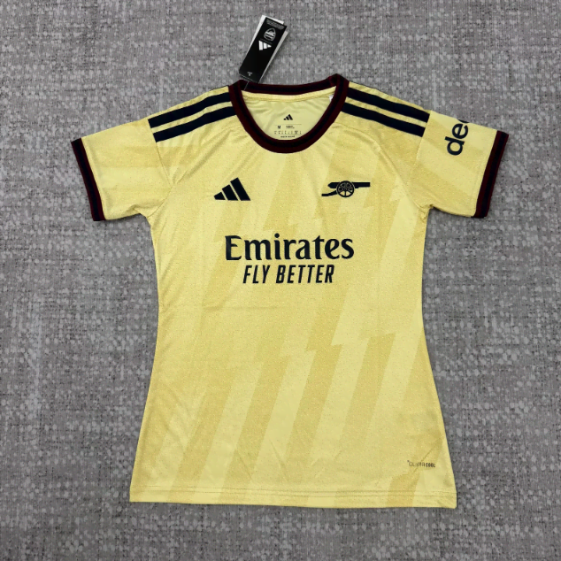 26/27 Arsenal Visitante Feminina Camisa