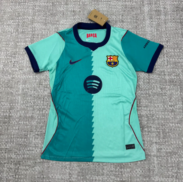 26/27 Barcelona Visitante Feminina Camisa