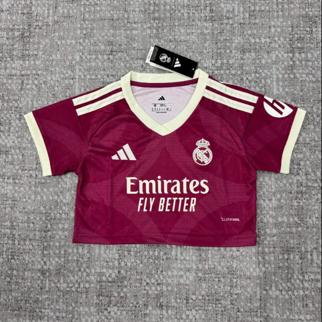26/27 Real Madrid Visitante Feminina Navel Camisa