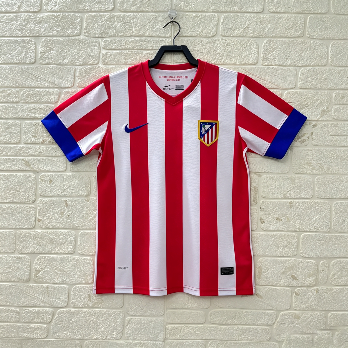 Atletico Madrid 12/13 Titular Retrô Camisa