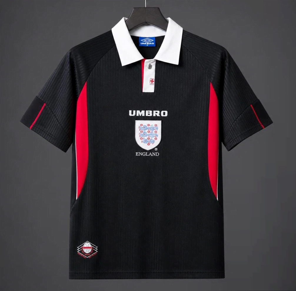 1997/99 England Visitante Retrô Camisa
