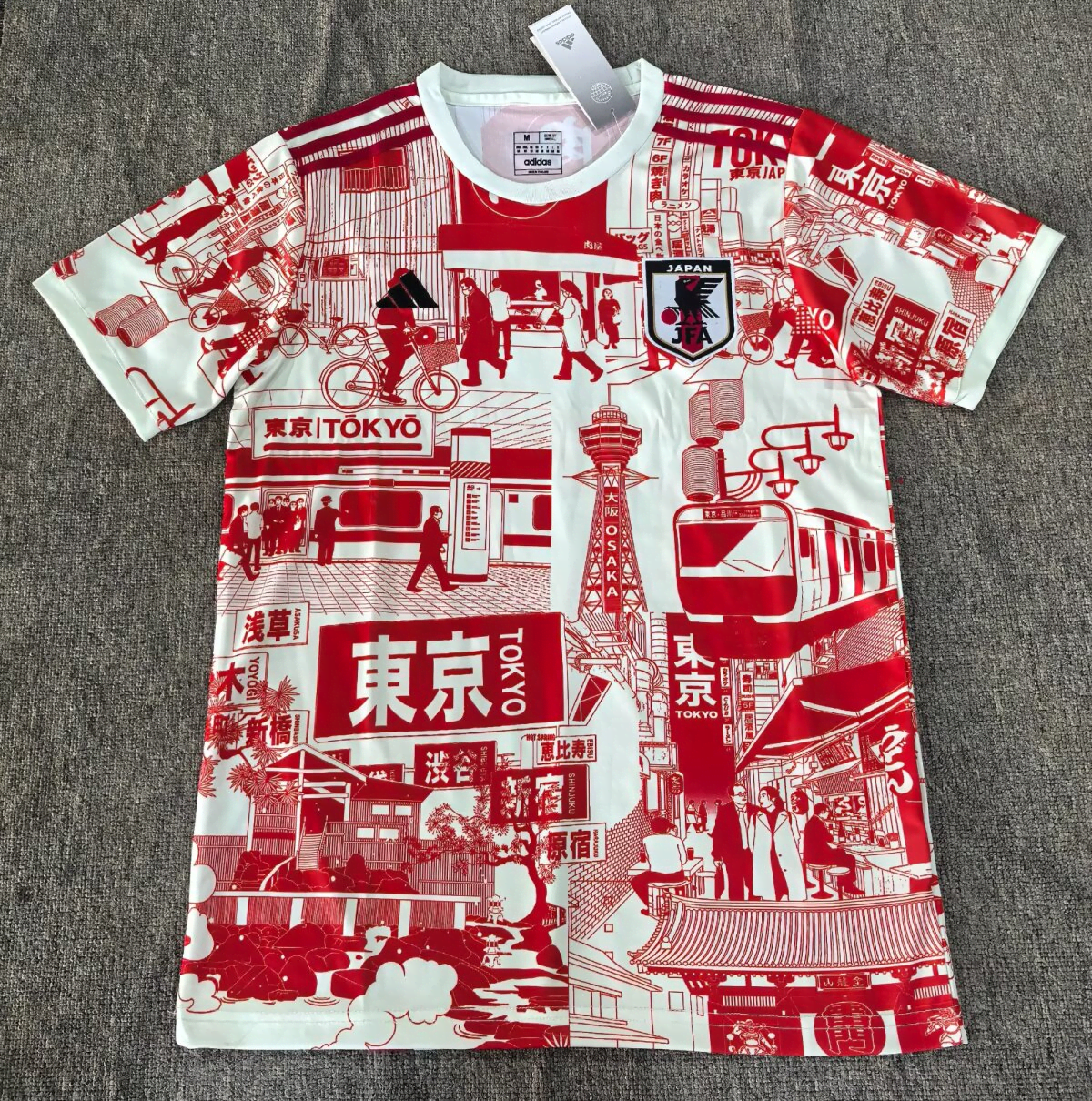 26/27 Japan Vermelha Edição Especial Camisa