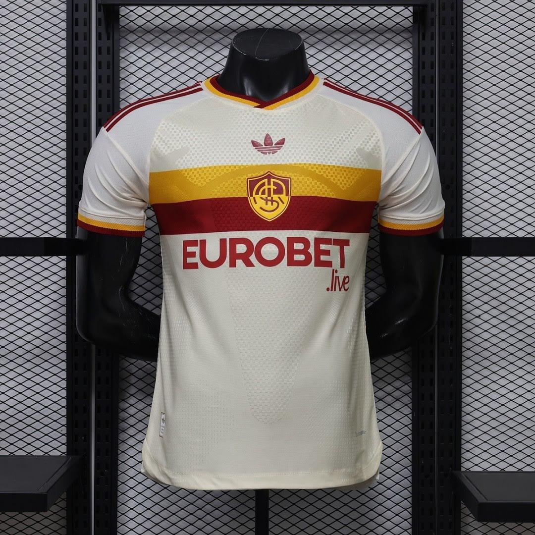 26/27 Roma Visitante Jogador Camisa