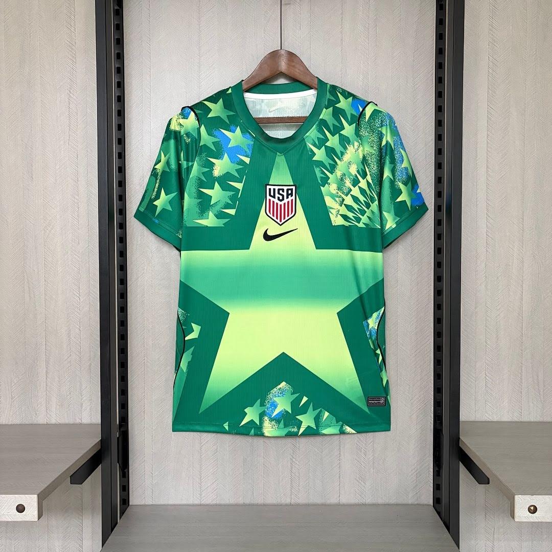 26/27 USA Goleiro Verde Camisa
