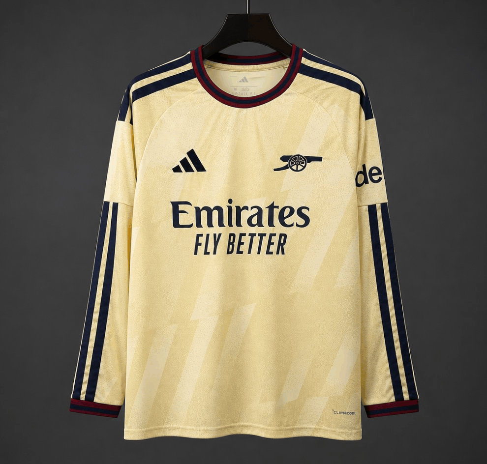 26/27 Arsenal Terceiro Uniforme Manga Longa Camisa
