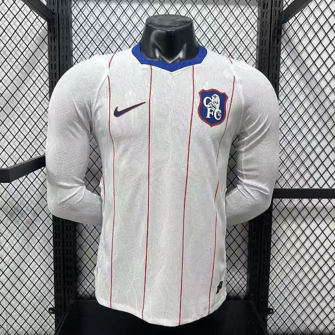 26/27 Chelsea Visitante Manga Longa Jogador Camisa