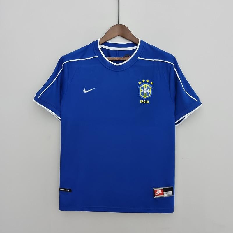 1998 Brazil Visitante Retrô Camisa