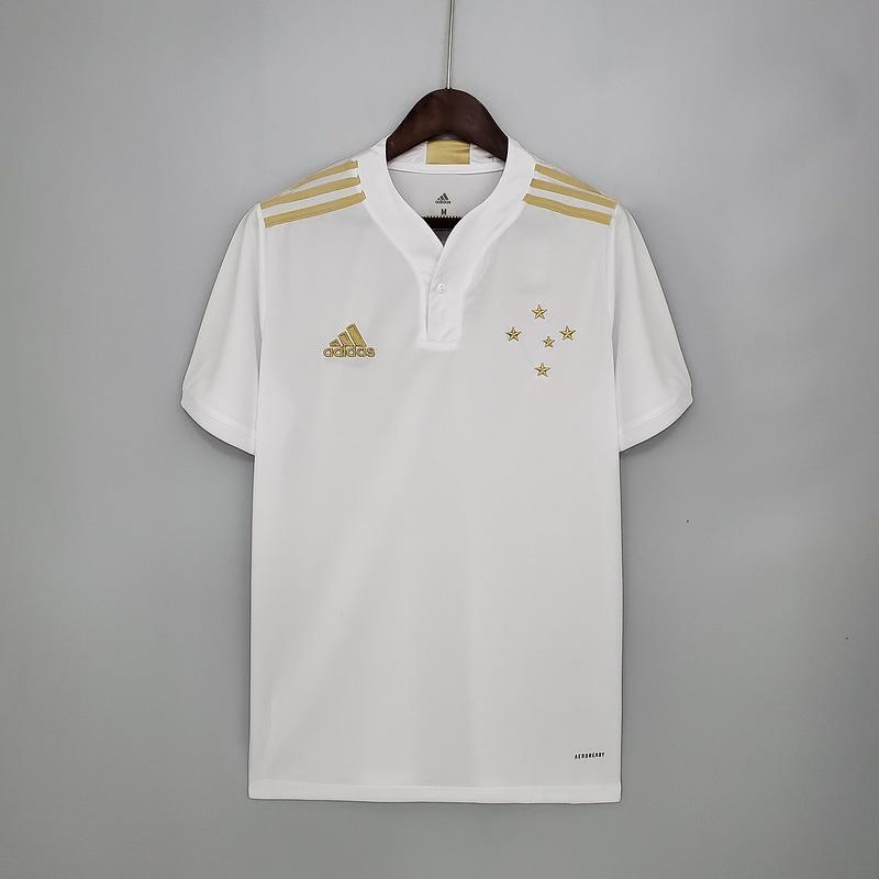 21/22 Cruzeiro Visitante Branca Camisa