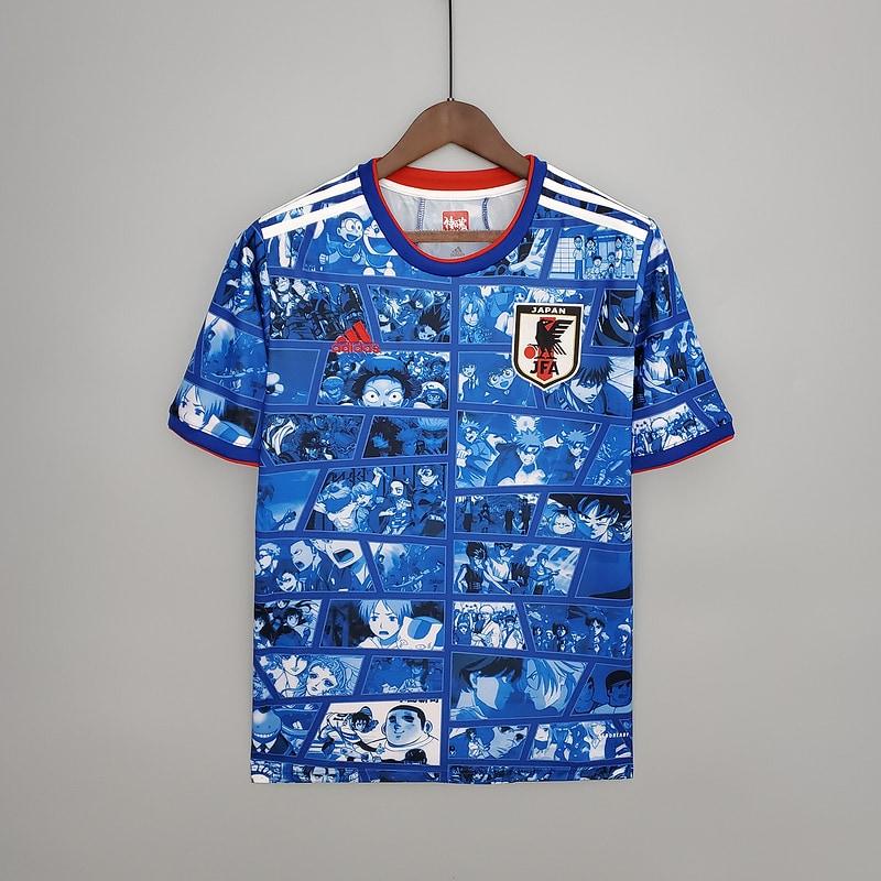 20/21 Japan Edição Comemorativa Azul Camisa