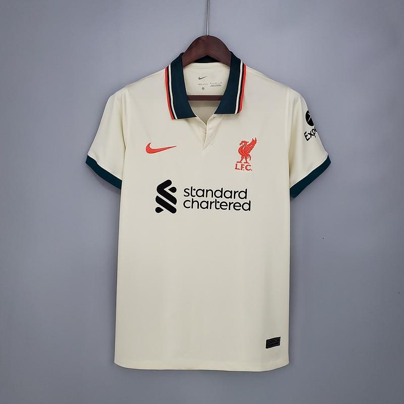 21/22 Liverpool Visitante Camisa