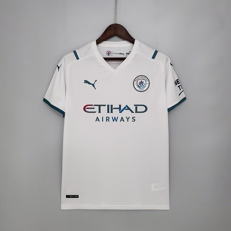 21/22 Manchester City Visitante Camisa