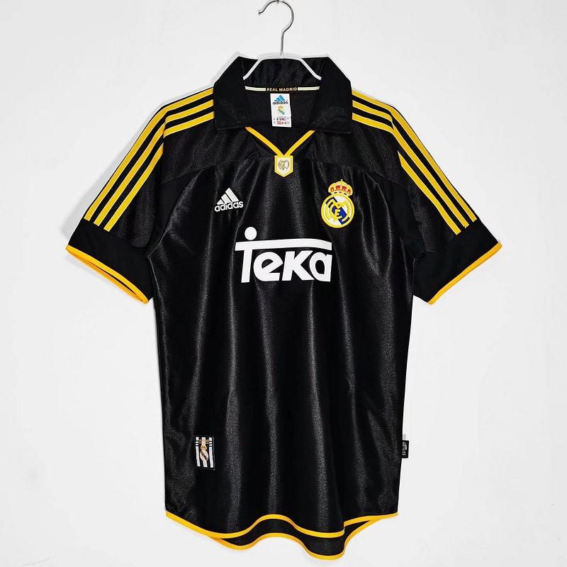 1999/01 Real Madrid Visitante Retrô Camisa