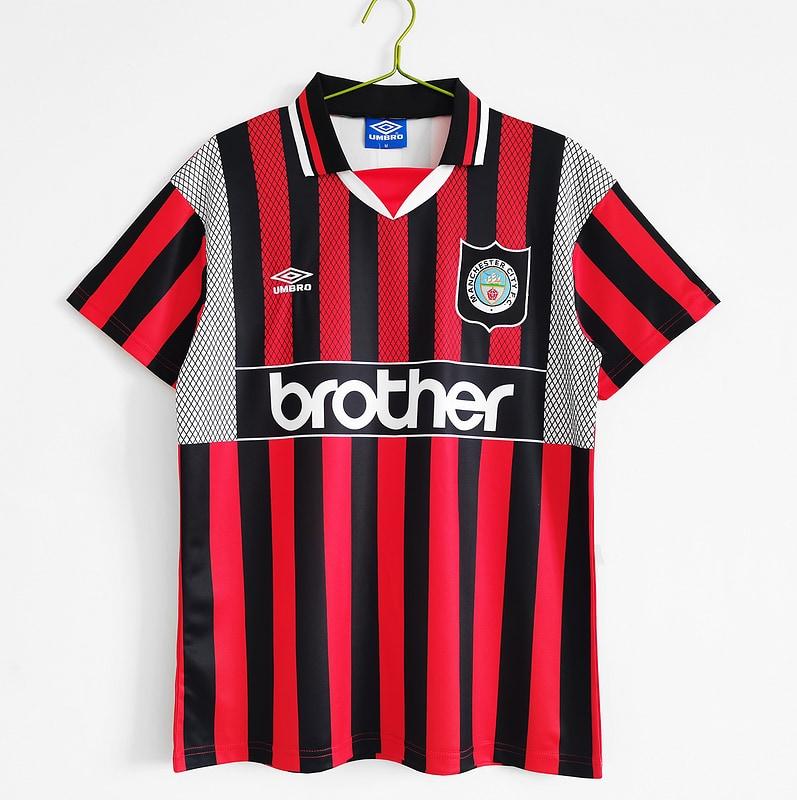 1994/96 Manchester City Visitante Retrô Camisa