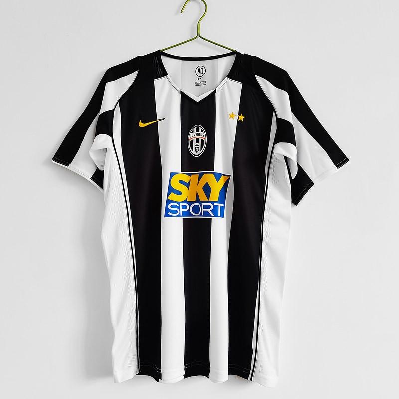 2004/05 Juventus Titular Retrô Camisa