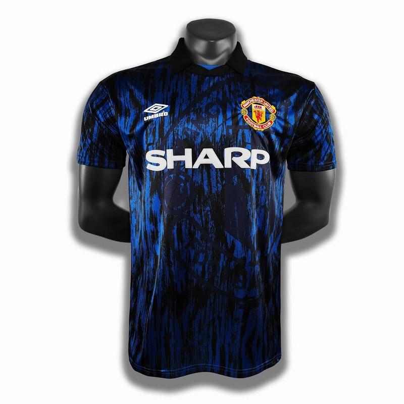 1992/93 Manchester United Visitante Retrô Camisa