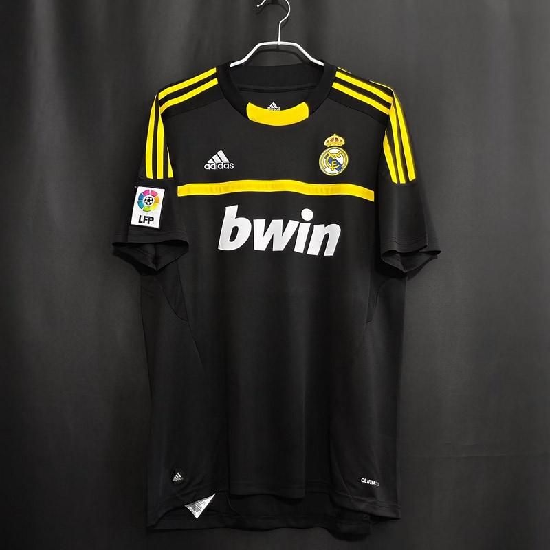 2011/12 Retrô Real Madrid Preta Goleiro Camisa