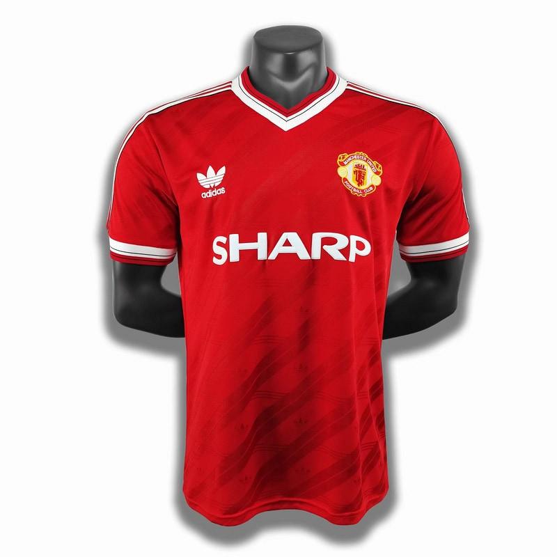 1986/88 Manchester United Titular Retrô Camisa