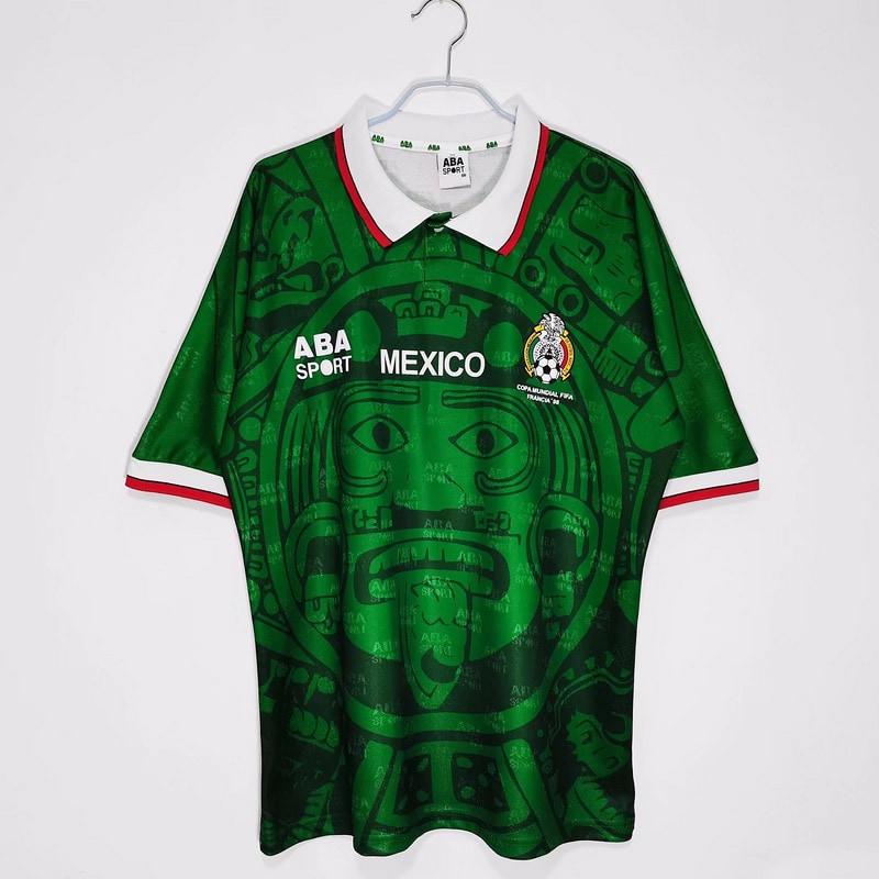 1998 Mexico Titular Retrô Camisa