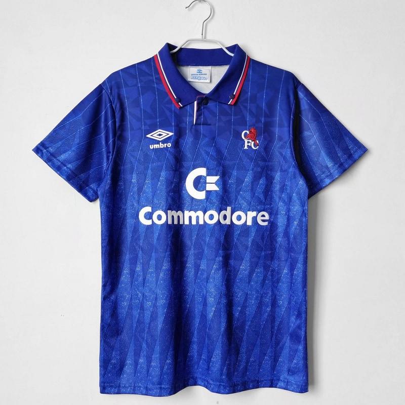 1989/91 Chelsea Titular Retrô Camisa