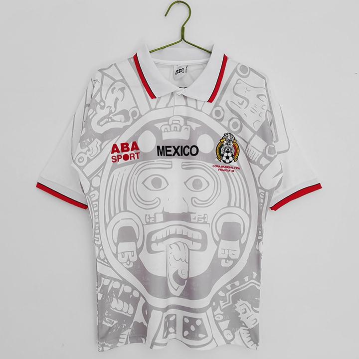 1998 Mexico Visitante Retrô Camisa