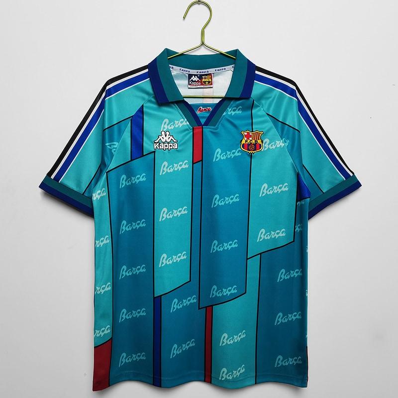 1995/97 Barcelona Visitante Retrô Camisa