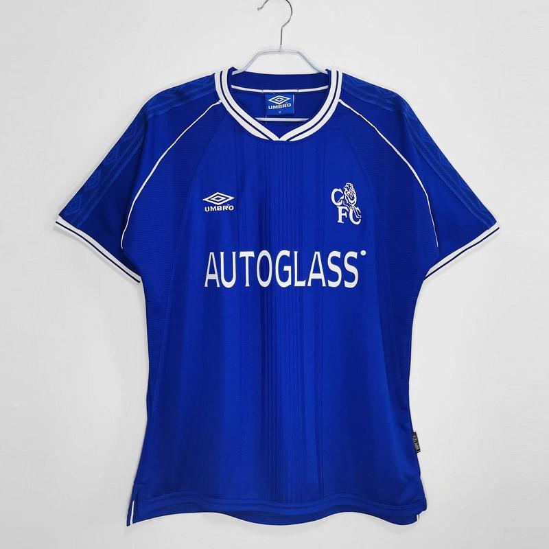 1999/01 Chelsea Titular Retrô Camisa