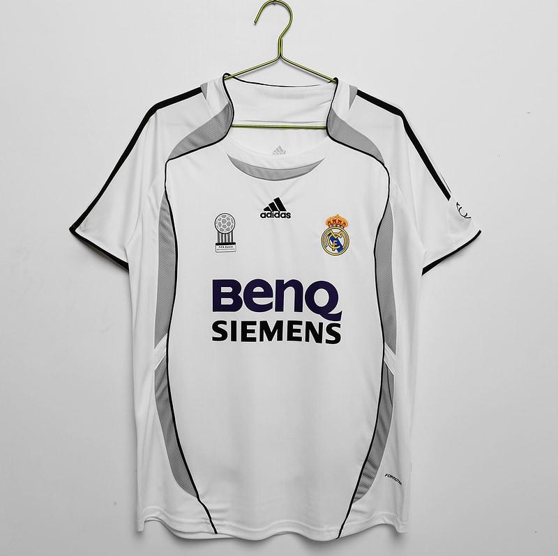 2006/07 Real Madrid Titular Retrô Camisa